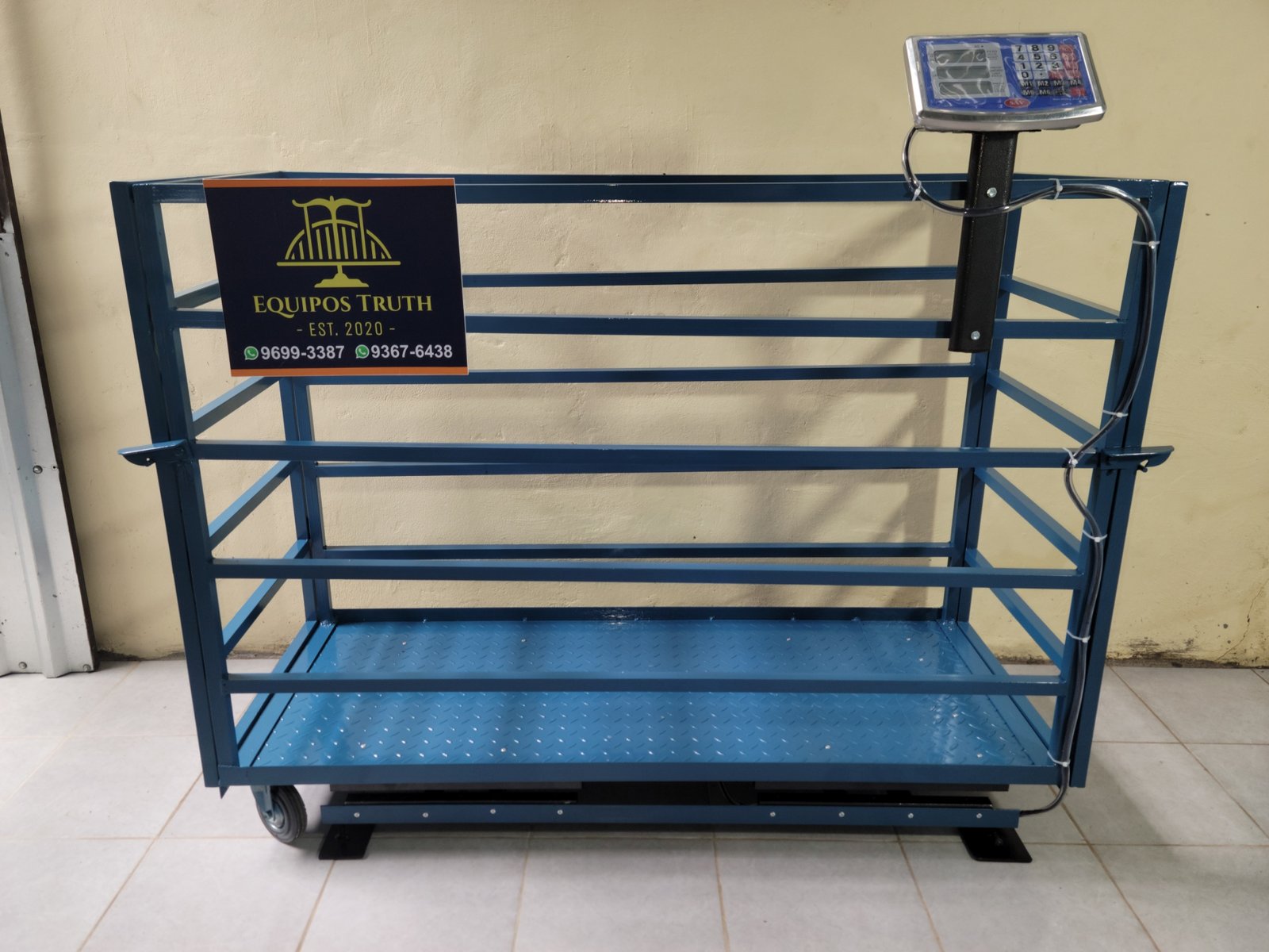 Balanza para cerdos de Jaula Metálica - Imagen 2