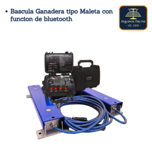 Báscula Para Ganado Indipeso con Función bluetooth